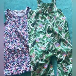 H&M Kids Casual Dresses - Floral and Tropical Prints